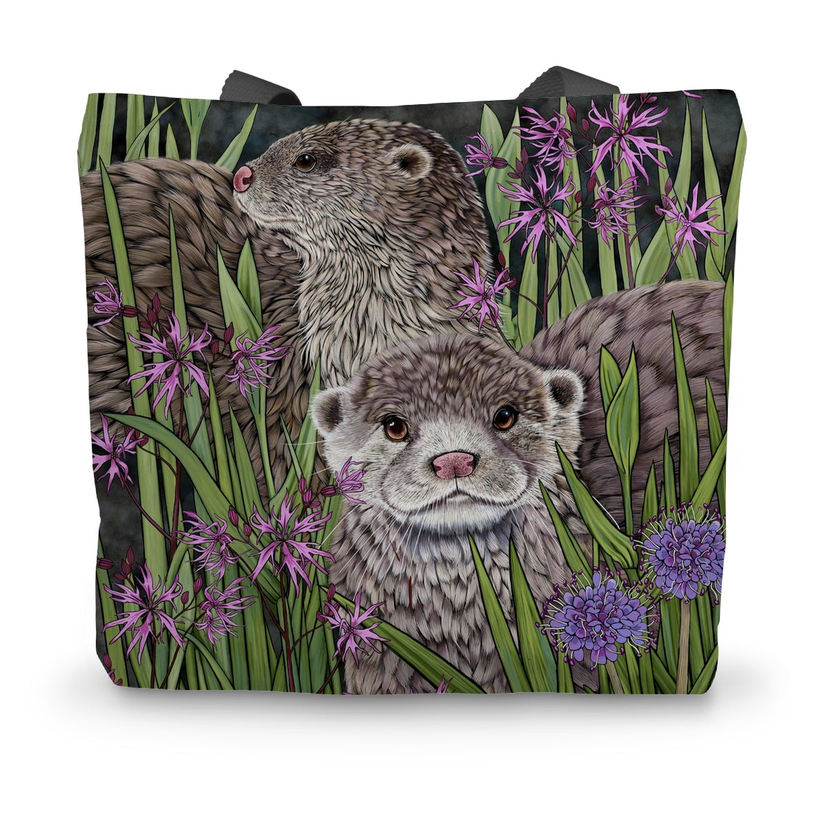 Otterly Adorable Canvas Tote Bag