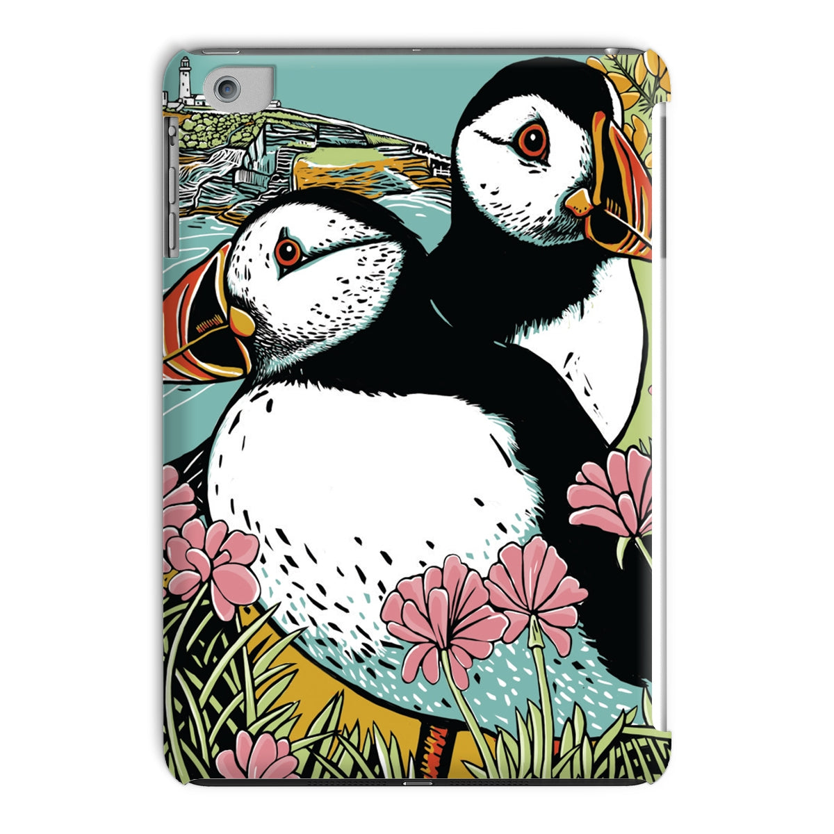 Clifftop Puffins Tablet Cases