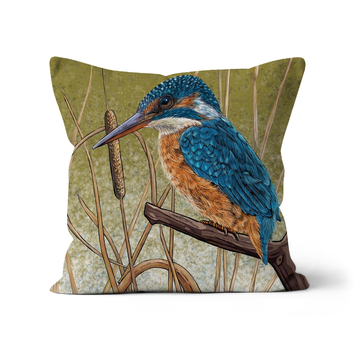 Kingfisher Blues Cushion