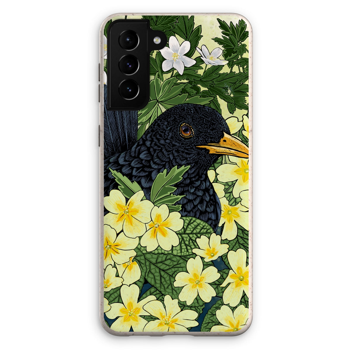 Primrose Blackbird Eco Phone Case