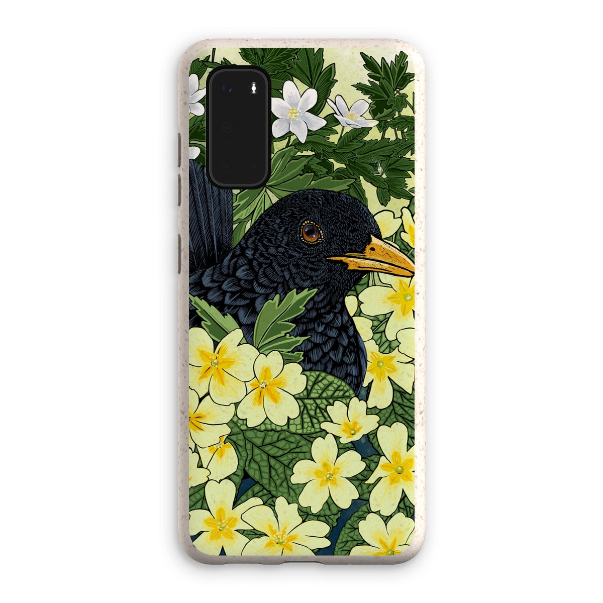 Primrose Blackbird Eco Phone Case