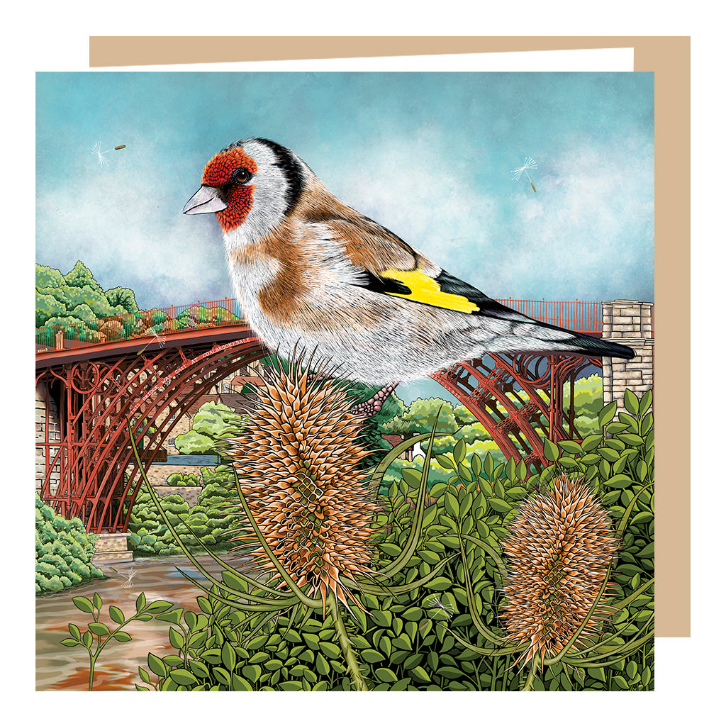 Wholesale Goldfinch at Ironbridge Card