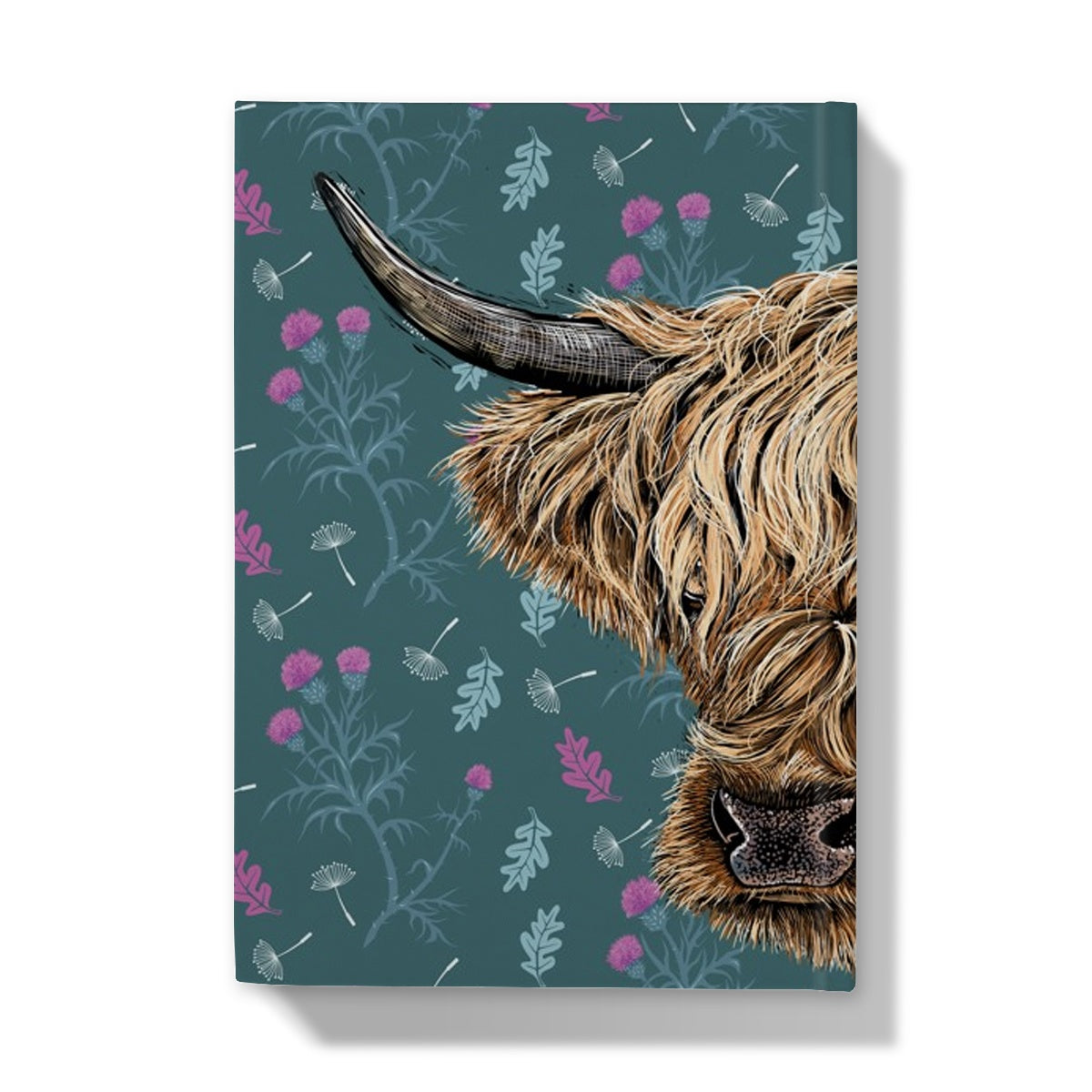 Highland Cow Hardback Journal