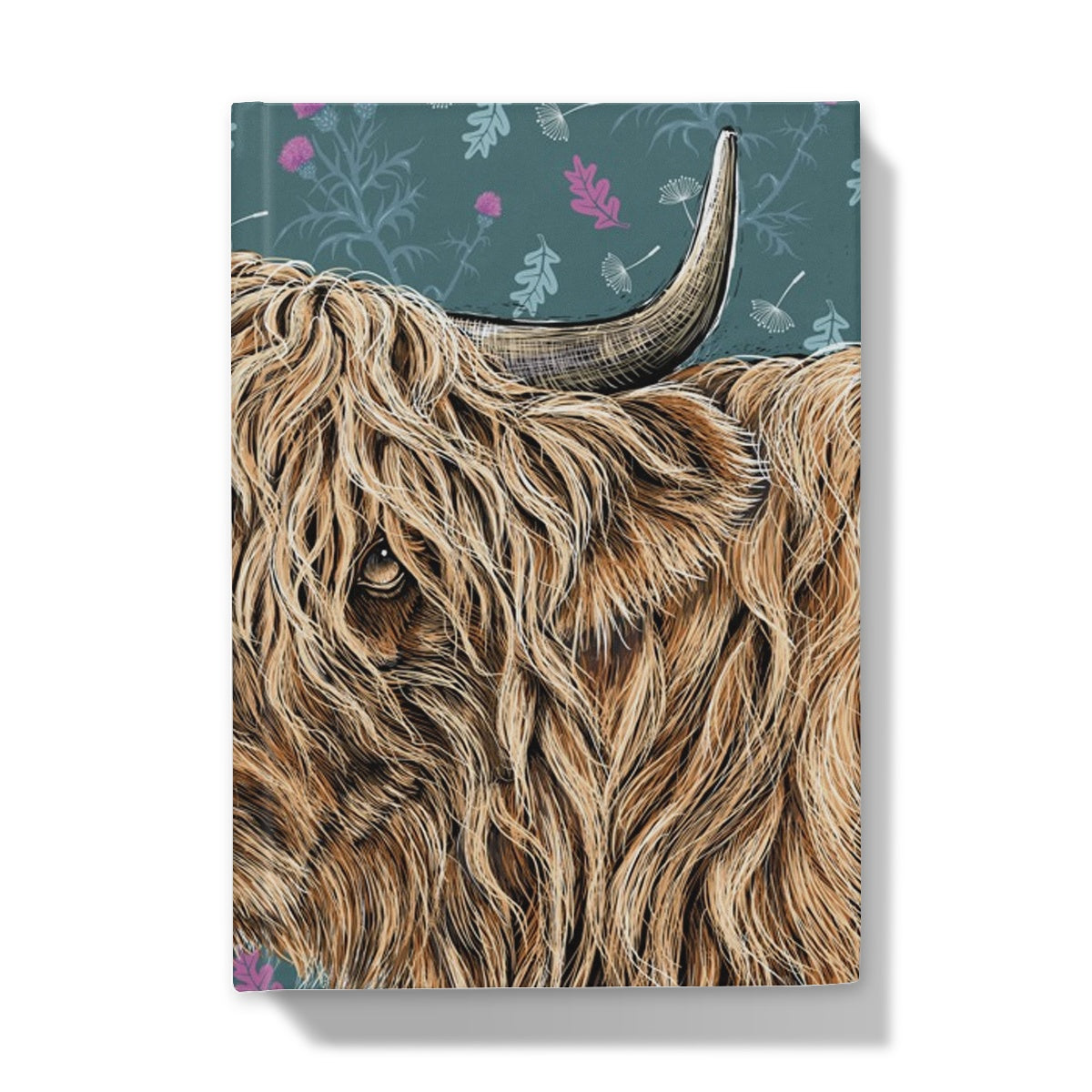 Highland Cow Hardback Journal