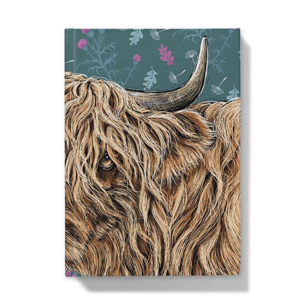 Highland Cow Hardback Journal