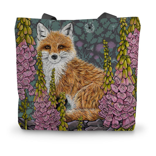 Bag Tote Cynfas Cariad Fox