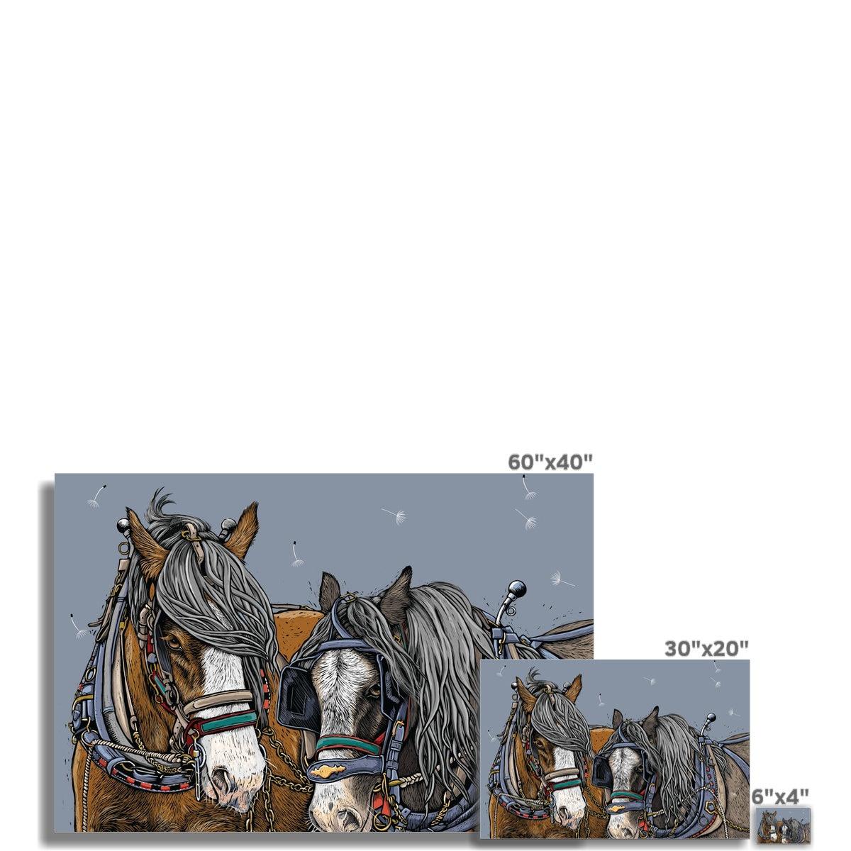Horse Whisper - Dusk Fine Art Print - Fox & Boo