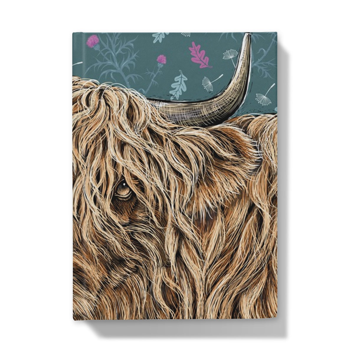 Highland Cow Hardback Journal